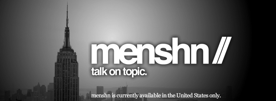 menshn talk on topic