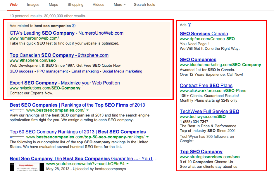 best seo companies Google Search