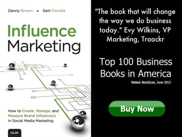 Buy the Influence Marketing book